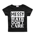 BC134 t shirt boys cotton Short SleeveT Shirts For Girls Black White T-shirts baby tops boys t shirts children's clothing retail-as picture 5-4T-JadeMoghul Inc.