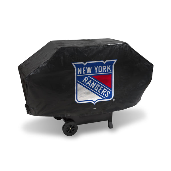 BCB Grill Cover (Deluxe Vinyl) BBQ Grill Covers New York Rangers Deluxe Grill Cover (Black) RICO