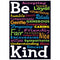 BE KIND ARGUS POSTER-Learning Materials-JadeMoghul Inc.
