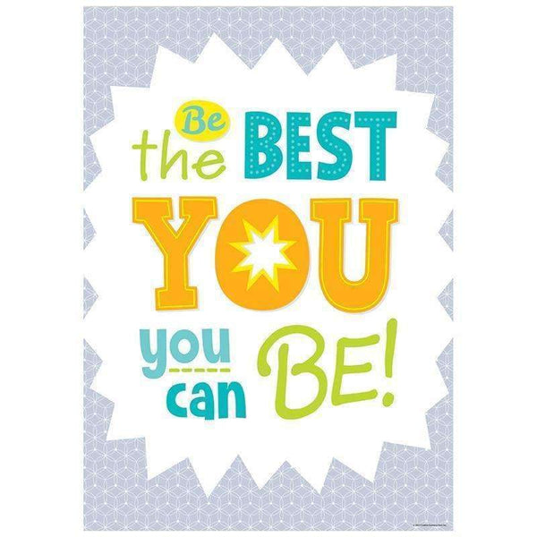 BE THE BEST YOU INSPIRE U POSTER-Learning Materials-JadeMoghul Inc.