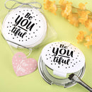 BE-YOU-TIFUL compact mirror from fashioncraft-Bridal Shower Decorations-JadeMoghul Inc.