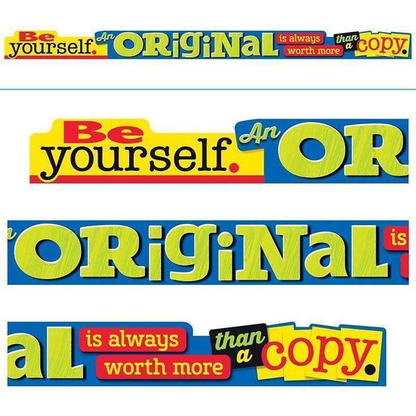 BE YOURSELF AN ORIGINAL IS ALWAYS-Learning Materials-JadeMoghul Inc.