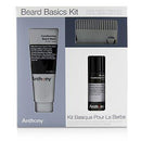 Beard Basics Kit: 1x Conditioning Beard Wash 177ml, 1x Pre-Shave + Conditioning Beard Oil 59ml, 1x Beard Comb - 3pcs-Men's Skin-JadeMoghul Inc.