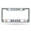 Cool License Plate Frames Bears Chrome Frame