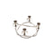 Beautifully Designed decorative Metal Candle Holder, Silver-Candleholders-Silver-Metal-JadeMoghul Inc.