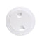 Beckson 4" Smooth Center Screw-Out Deck Plate - White [DP40-W]-Deck Plates-JadeMoghul Inc.