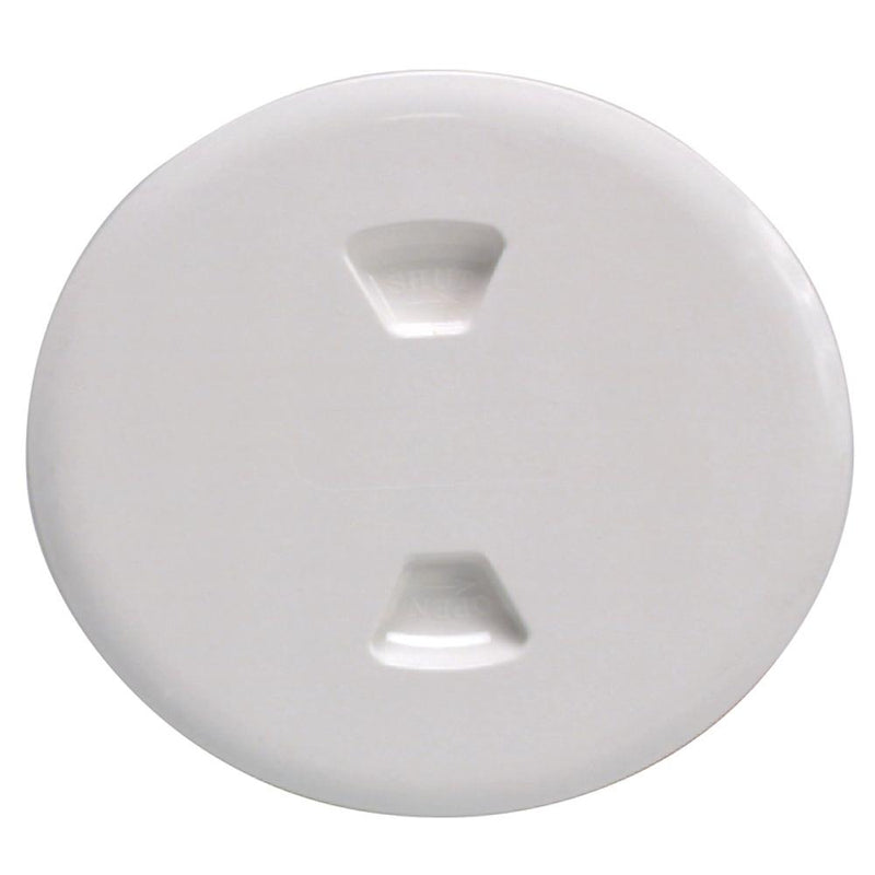 Beckson 5" Twist-Out Deck Plate - White [DP50-W]-Deck Plates-JadeMoghul Inc.