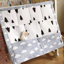 Bed Hanging Storage Bag Multi-functional Baby Bedding Muslin Tree Brand Baby Cot Baby Crib Hanging Storage Bag Baby Blanket-as shown-JadeMoghul Inc.