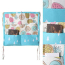 Bed Hanging Storage Bag Multi-functional Baby Bedding Muslin Tree Brand Baby Cot Baby Crib Hanging Storage Bag Baby Blanket-as shown 3-JadeMoghul Inc.