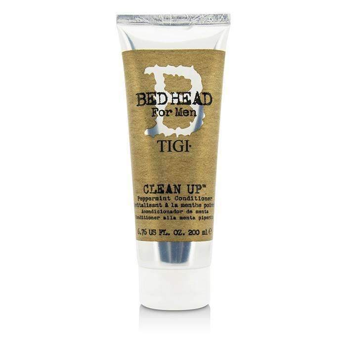 Bed Head B For Men Clean Up Peppermint Conditioner - 200ml-6.76oz-Hair Care-JadeMoghul Inc.