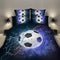 Bedding Sets 2/3pcs 3D Duvet Cover Bed Sheet Pillow Cases Size EU/CN/US Queen King Blue Football outbreaks-AZY-018-AU Full 180x210cm-JadeMoghul Inc.