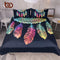 BeddingOutlet Dreamcatcher Bedding Set King Colorful Feathers Duvet Cover Bohemian Mandala Bedclothes 3pcs Black Home Textiles-US Twin-JadeMoghul Inc.