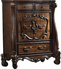 Bedroom Bedroom Chest of Drawers - 47" X 22" X 55" Cherry Oak Wood Chest HomeRoots