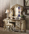 Bedroom Decorative Mirrors - 47" X 3" X 45" Gold Patina & Bone Patina Mirror HomeRoots