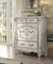 Bedroom White Chest of Drawers - 47" X 22" X 55" Bone White Wood Chest HomeRoots