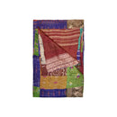 Beds Bed Throws 50" x 70" Silk Multicolor Throws 8040 HomeRoots