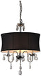 Beds Bedroom Chandeliers - 1-light Vince Crystal Chandelier HomeRoots