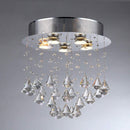 Beds Bedroom Chandeliers - Cerda 5-light Crystal Chandelier HomeRoots