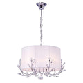 Beds Bedroom Chandeliers - Robin Crystal Chandelier HomeRoots