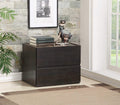 Beds Bedroom Nightstands - 24" X 17" X 20" Dark Expresso Mdf Nightstand HomeRoots