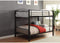 Beds Full Bunk Beds - 78" X 56" X 67" Black Metal Full Over Full Bunk Bed HomeRoots