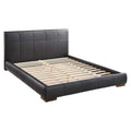 Beds King Bed Frame - 83.9" X 88.6" X 43.3" King Black Bed HomeRoots