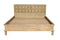 Beds King Beds For Sale - 85" X 88" X 49" Natural Pine Wood King Size Bed HomeRoots