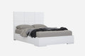 Beds King Size Beds For Sale - 57" X 79" X 48" White Stainless Steel King Bed HomeRoots