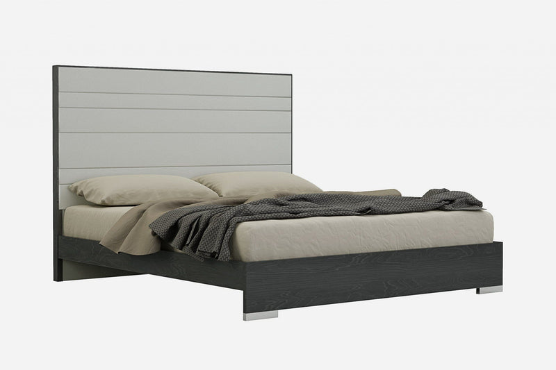 Beds King Size Beds For Sale - 76" X 80" X 54" Grey Stainless Steel King Bed HomeRoots