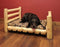 Beds Pet Beds - 34" X 48" X 20" Natural Wood Large Pet Bed HomeRoots