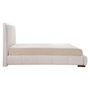 Beds Queen Size Bed - 67.7" X 88.6" X 3.3" Queen White Amelie Bed HomeRoots