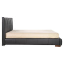 Beds Queen Size Bed - 67.7" X 88.6" X 43.3" Queen Black Amelie Bed HomeRoots