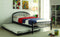 Beds Trundle Bed - 73" X 54" X 4" Full Black Metal Tube Trundle HomeRoots