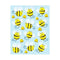 BEES SHAPE STICKERS 72PK-Learning Materials-JadeMoghul Inc.