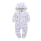 Belababy 2017 NEW Baby Rompers Winter Thick Warm Baby boy Clothing Long Sleeve Hooded Jumpsuit Kids Newborn Outwear for 6-24M-h-9M-JadeMoghul Inc.
