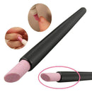 Belen 1pcs Black Quartz Scrubs Stone Cuticle Stick Pen Spoon Cut Nail Pusher Manicure Care Tools Cuticle Nail Art Pusher--JadeMoghul Inc.