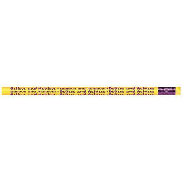 BELIEVE AND ACHIEVE PENCIL-Supplies-JadeMoghul Inc.
