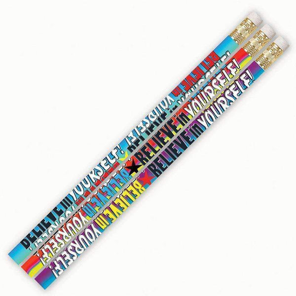 BELIEVE IN YOURSELF PENCIL-Supplies-JadeMoghul Inc.
