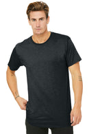 BELLA+CANVAS Men's Long Body Urban Tee. BC3006-T-shirts-Dark Grey Heather-S-JadeMoghul Inc.