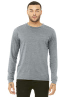 BELLA+CANVAS Unisex Jersey Long Sleeve Tee. BC3501-T-shirts-Athletic Heather-XL-JadeMoghul Inc.