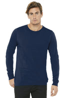 BELLA+CANVAS Unisex Jersey Long Sleeve Tee. BC3501-T-shirts-Navy-M-JadeMoghul Inc.