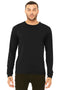 BELLA+CANVAS Unisex Jersey Long Sleeve Tee. BC3501-T-shirts-Solid Black Triblend-2XL-JadeMoghul Inc.