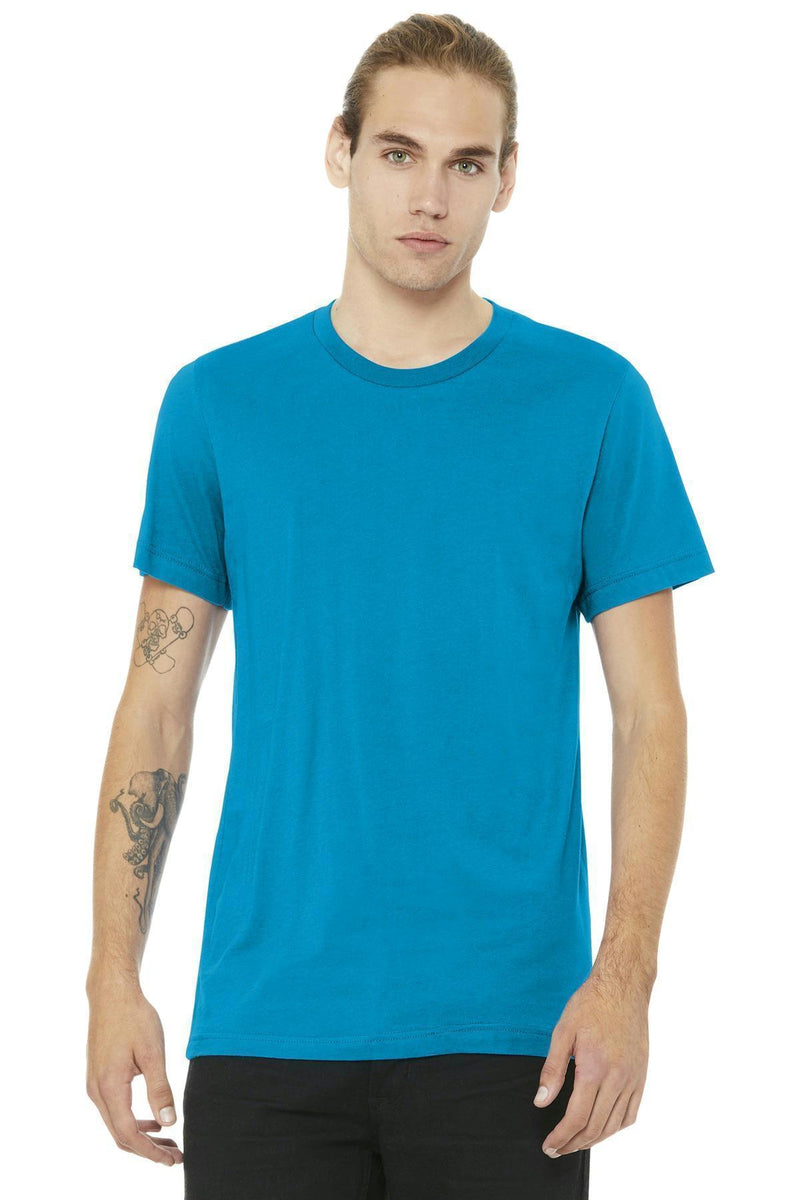 BELLA+CANVAS Unisex Jersey Short Sleeve Tee. BC3001-T-shirts-Aqua-2XL-JadeMoghul Inc.