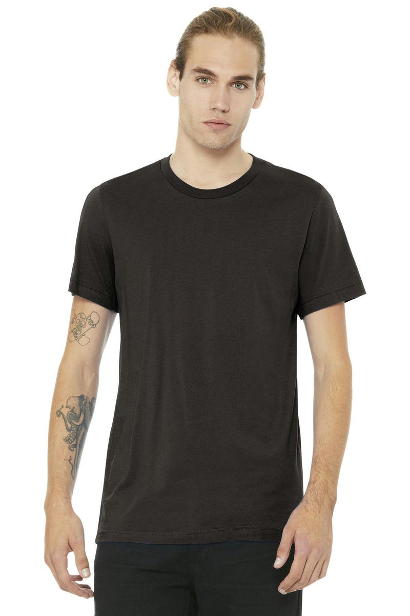 BELLA+CANVAS Unisex Jersey Short Sleeve Tee. BC3001-T-shirts-Brown-2XL-JadeMoghul Inc.