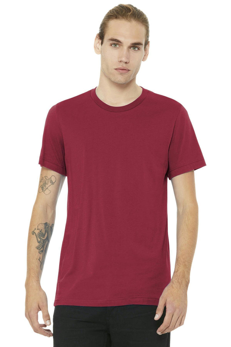 BELLA+CANVAS Unisex Jersey Short Sleeve Tee. BC3001-T-shirts-Cardinal-2XL-JadeMoghul Inc.