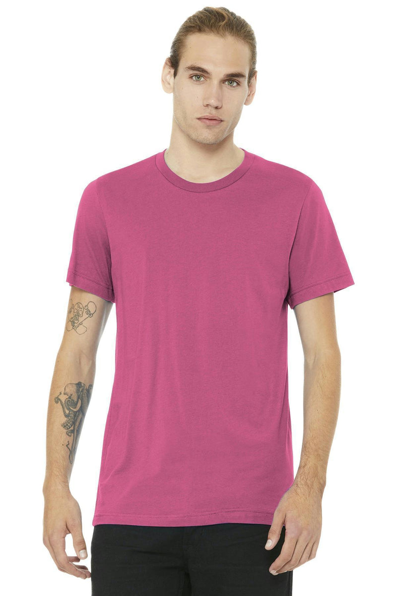 BELLA+CANVAS Unisex Jersey Short Sleeve Tee. BC3001-T-shirts-Charity Pink-2XL-JadeMoghul Inc.