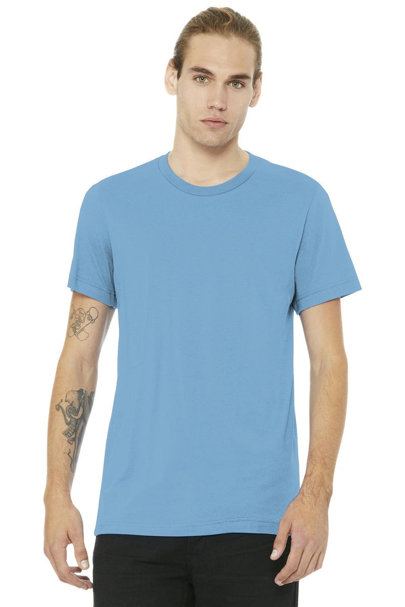 BELLA+CANVAS Unisex Jersey Short Sleeve Tee. BC3001-T-shirts-Ocean Blue-M-JadeMoghul Inc.