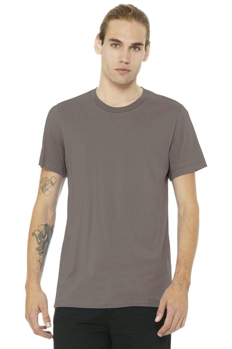 BELLA+CANVAS Unisex Jersey Short Sleeve Tee. BC3001-T-shirts-Pebble Brown-2XL-JadeMoghul Inc.