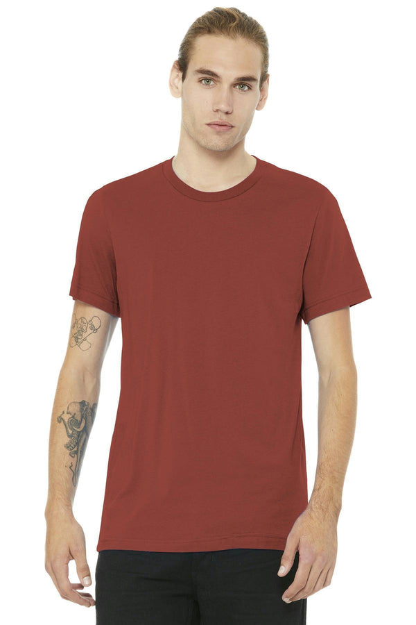 BELLA+CANVAS Unisex Jersey Short Sleeve Tee. BC3001-T-shirts-Rust-3XL-JadeMoghul Inc.