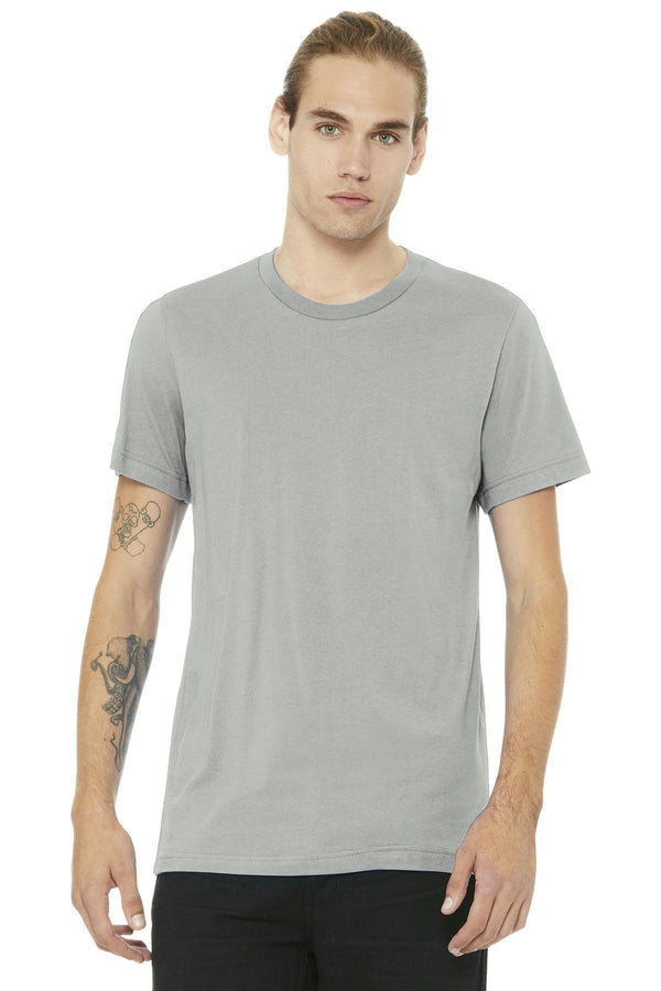 BELLA+CANVAS Unisex Jersey Short Sleeve Tee. BC3001-T-shirts-Silver-4XL-JadeMoghul Inc.